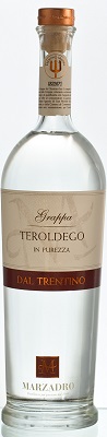 Grappa Monovitigno Teroldego, 0,5 l Marzadro