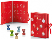 Adventskalender Christmas Box mit gemischten Tartufini dolci, 168 g Antica Torroneria Piemontese